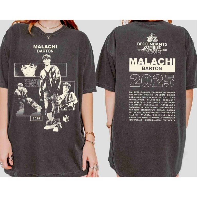 Disney Malachi Barton T-shirt, Descendants Zombies Worlds Collide