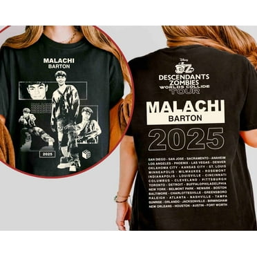 Disney Malachi Barton T-shirt, Descendants Zombies Worlds Collide Tour, The Rise Of Red Tee