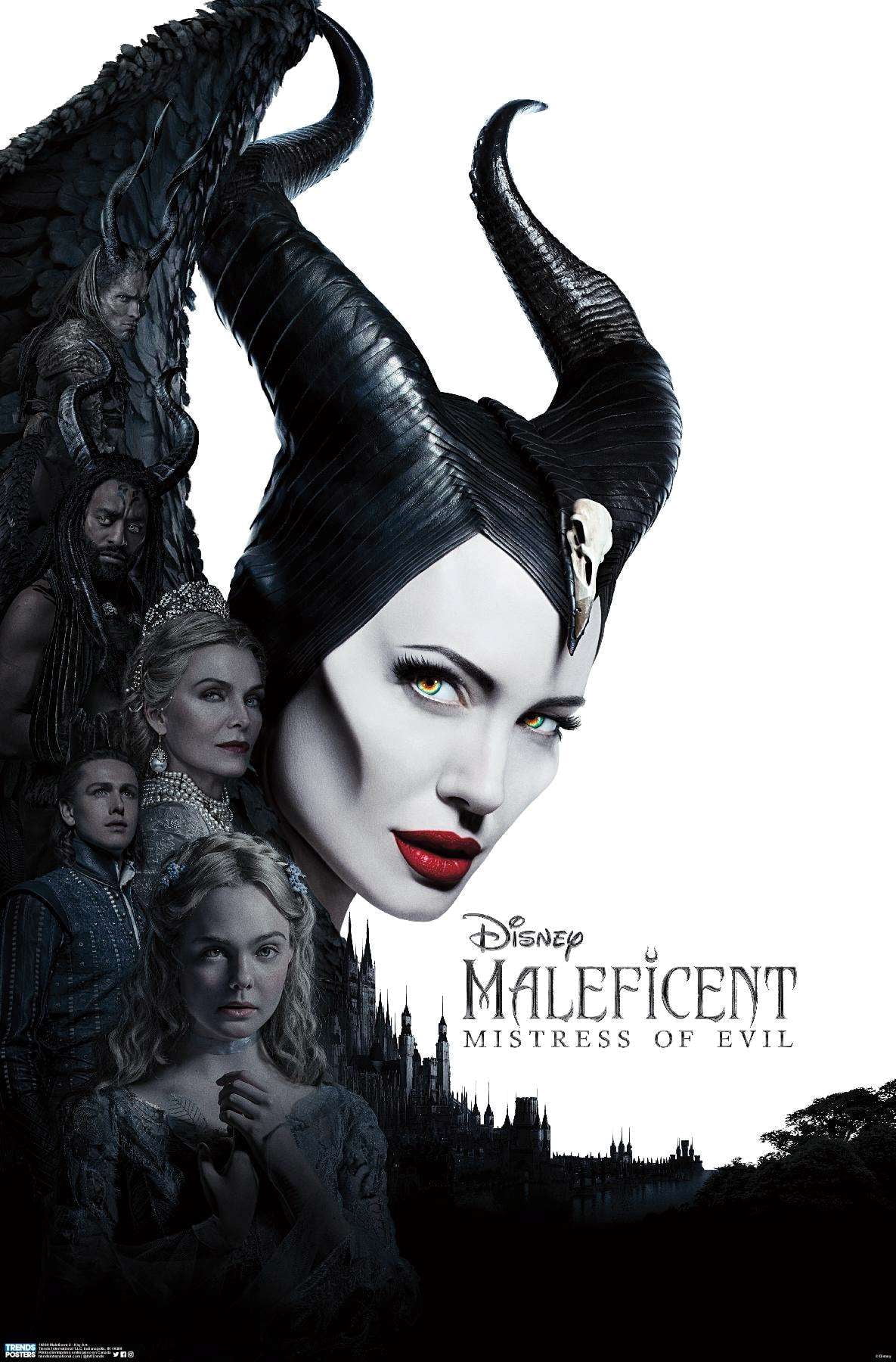 Disney Maleficent 2 - Key Art Wall Poster, 14.725" x 22.375"