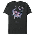 thumbnail image 1 of Disney Maleficent: Mistress of Evil Floral Horns - Short Sleeve Blended T-Shirt for Adults - Customized-Dark Heather, 1 of 5