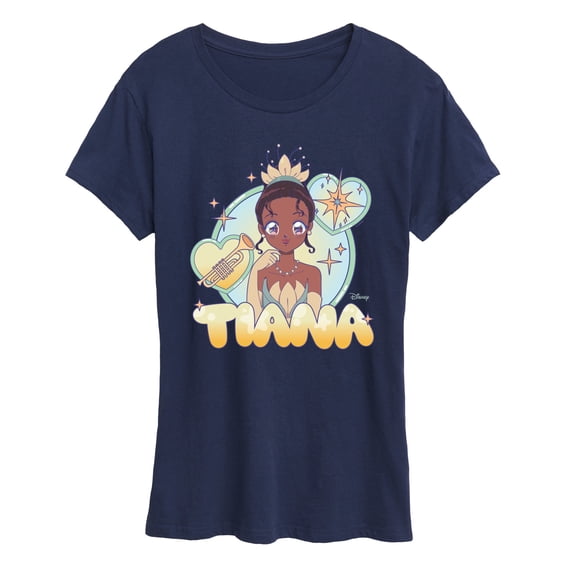 Disney - Manga Tiana - Women's Short Sleeve Graphic T-Shirt
