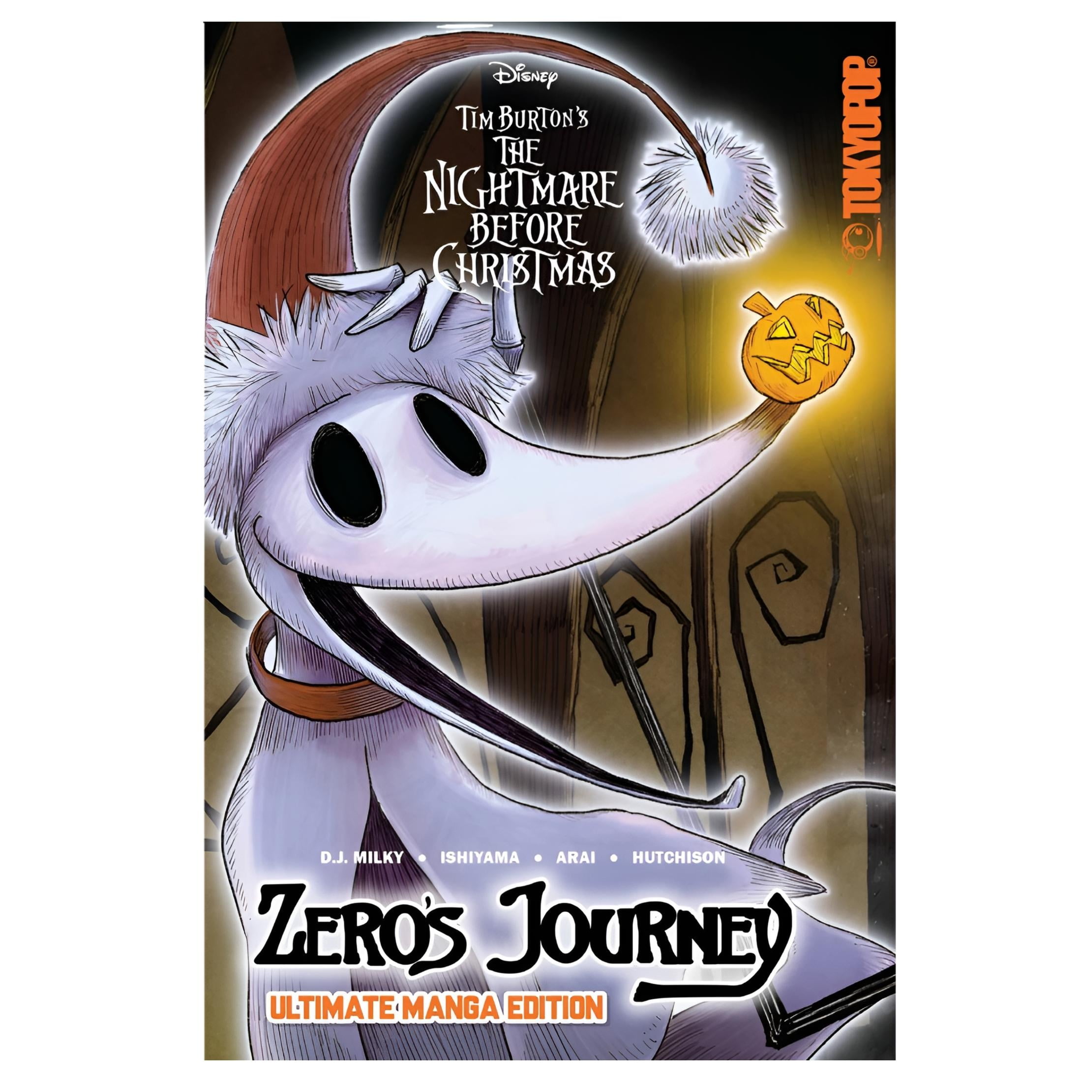 D J MILKY; KEI ISHIYAMA; DAN CONNER Disney Manga: Tim Burton's The Nightmare Before Christmas - Zero's Journey (Ultimate Manga Edition) (Paperback)