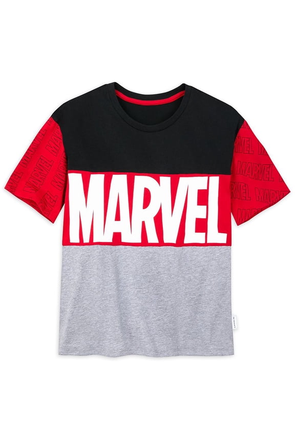 Marvel Logo Fashion T-Shirt for Women by Our Universe Size Medium
