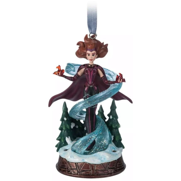 Disney Marvel Scarlet Witch Light-Up Christmas Tree Sketchbook Ornament New