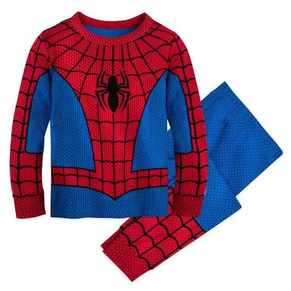 Disney Marvel Spider-Man Costume PJ PALS for Boys- Size: 2