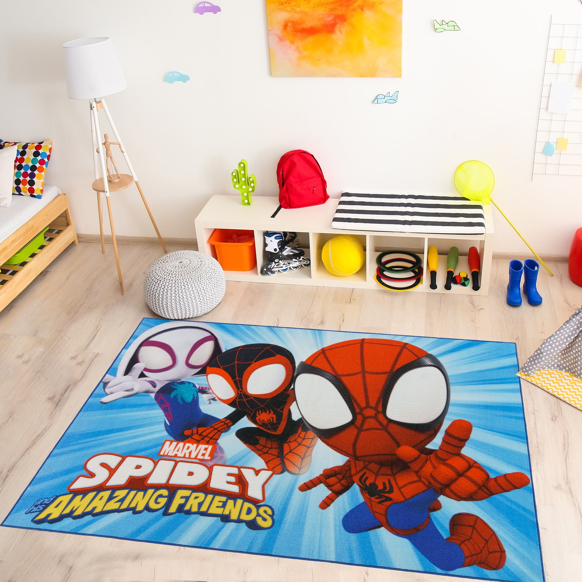 Disney Marvel Spidey and his Amazing Friends Oversized Rug, 54