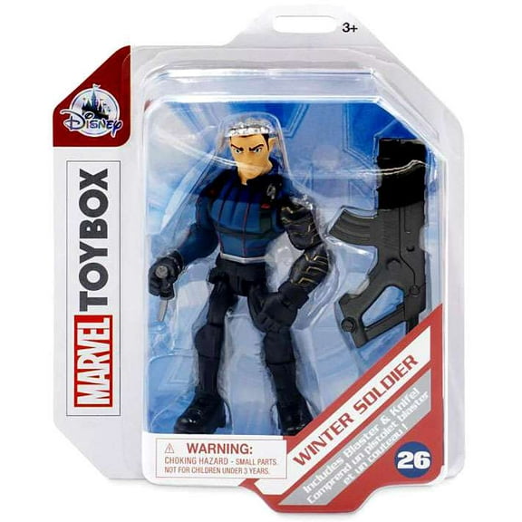 Disney Marvel Winter Soldier Action Figure Toybox New with Box