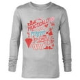 thumbnail image 1 of Disney Mary Poppins Practically Perfect In Every Way - Long Sleeve T-Shirt for Men – Customized-Athletic Heather, 1 of 5