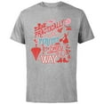 thumbnail image 1 of Disney Mary Poppins Practically Perfect In Every Way - Short Sleeve Cotton T-Shirt for Adults - Customized-Athletic Heather, 1 of 5