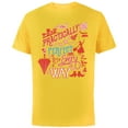 thumbnail image 1 of Disney Mary Poppins Practically Perfect In Every Way - Short Sleeve Cotton T-Shirt for Adults - Customized-Yellow, 1 of 5