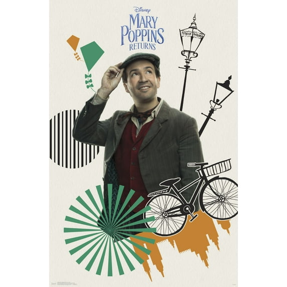 Disney Mary Poppins Returns - Jack Wall Poster, 22.375" x 34"