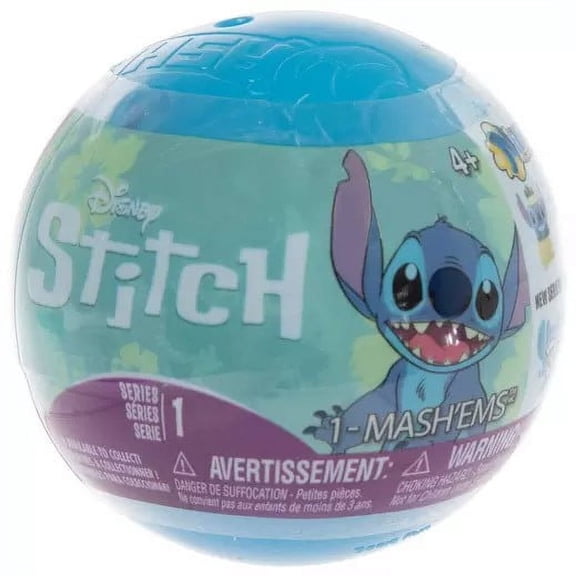 Disney Mashems Stitch Series 1 Squishy Collectible Mash Toy Ages 4+