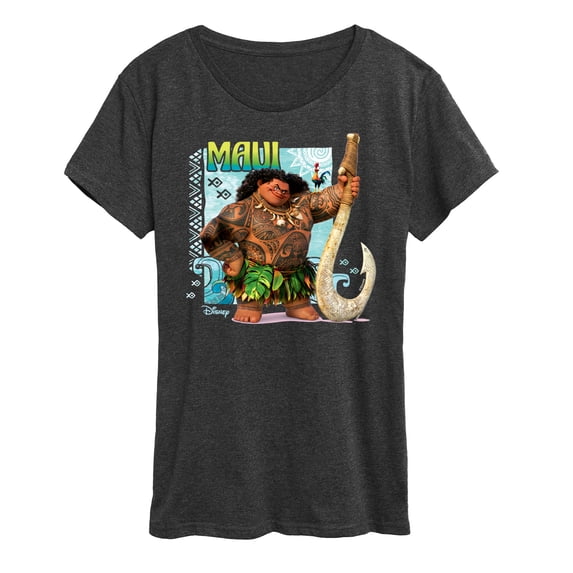 Disney - Maui Pose Women's Short Sleeve Graphic T-Shirt