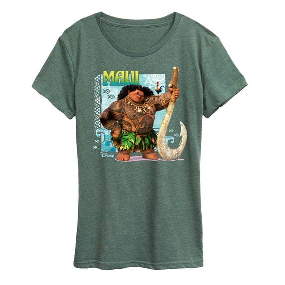 Disney - Maui Pose Women's Short Sleeve Graphic T-Shirt