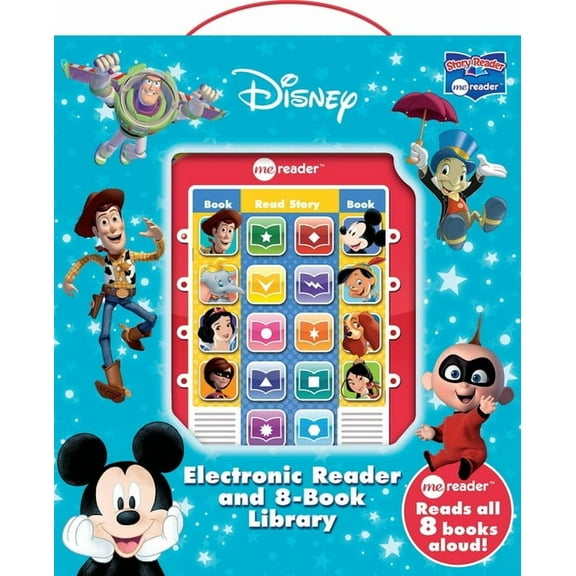 Disney: Me Reader Electronic Reader and 8-Book Library Sound Book Set, (Paperback)
