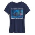 thumbnail image 1 of Disney - Me When Minor Inconvenience Women's Short Sleeve Graphic T-Shirt, 1 of 4