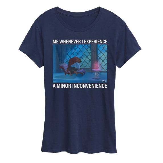 Disney - Me When Minor Inconvenience Women's Short Sleeve Graphic T-Shirt