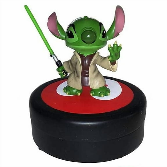 Disney Jedi Master Yoda Stitch Collectible Action Figure LE Pin
