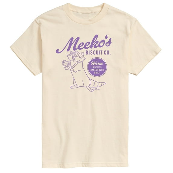Disney - Meeko's Biscuit Co - Men's Short Sleeve Graphic T-Shirt