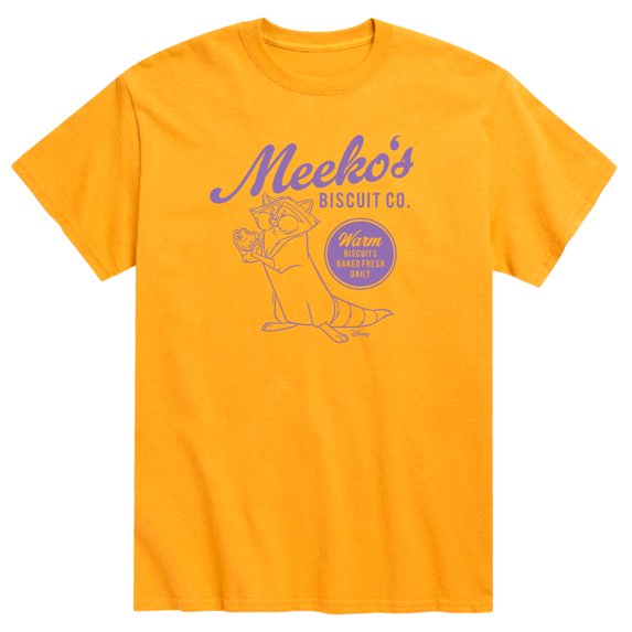 Disney - Meeko's Biscuit Co - Men's Short Sleeve Graphic T-Shirt