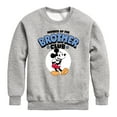 thumbnail image 1 of Disney - Member Of The Brother Club - Youth Crewneck Fleece Sweatshirt, 1 of 5