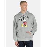 Disney Men's Mickey Mouse Graphic Print Hoodie, Sizes XS-3XL