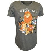 Mad Engine Womens Disney Lion King The Whole Pack Junior Cut Tee Shirt (X-Small)