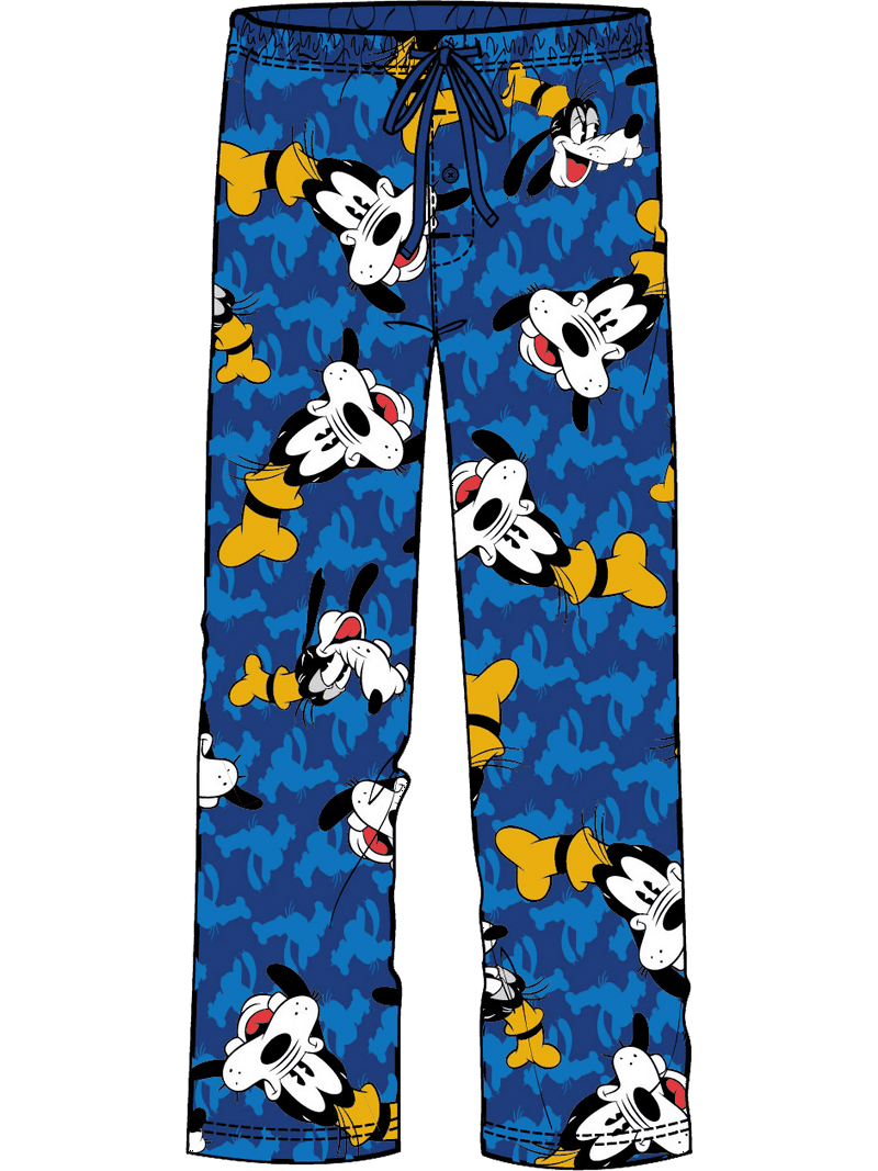 Disney men's Goofy Sleep Pant - Navy - Disney Merchandise