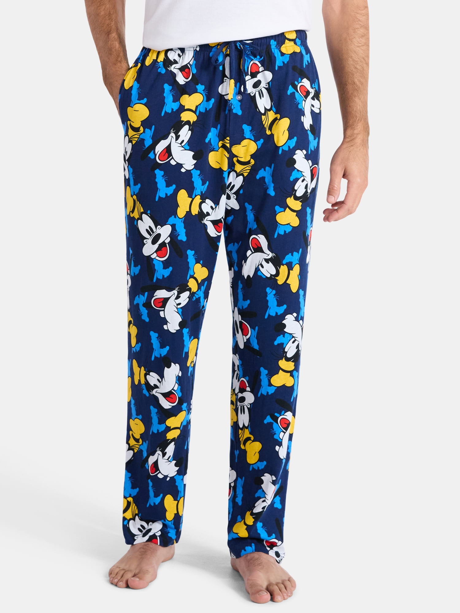 Disney Men's Goofy Big Head Navy Sleep Pant - Walmart.com