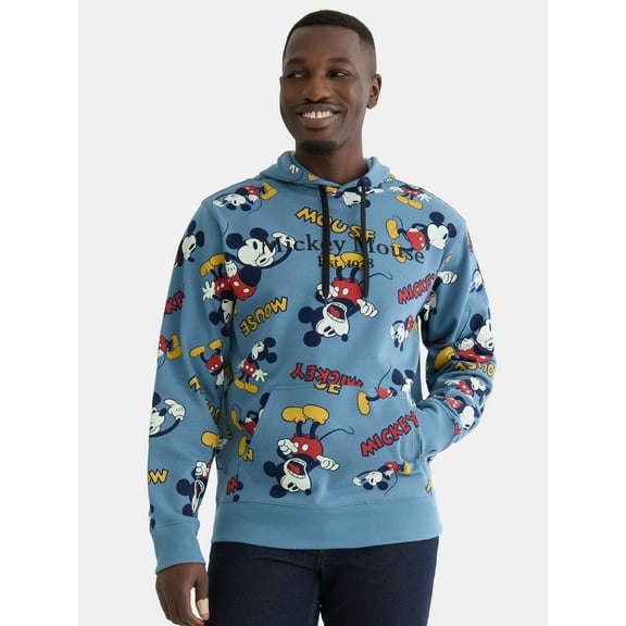 Disney Men's Mickey Mouse EST 1928 Graphic Hoodie Sweatshirt, Sizes S-3XL