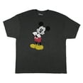 thumbnail image 1 of Disney Men's Mickey Mouse Folded Arms Stance Shimmer Adult T-Shirt, 1 of 5