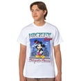 thumbnail image 1 of Disney Men's Mickey Mouse Living The Dream Character Design Adult T-Shirt, 1 of 8