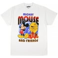 thumbnail image 1 of Disney Men's Mickey Mouse and Friends Character Design Graphic Print Adult T-Shirt, 1 of 5