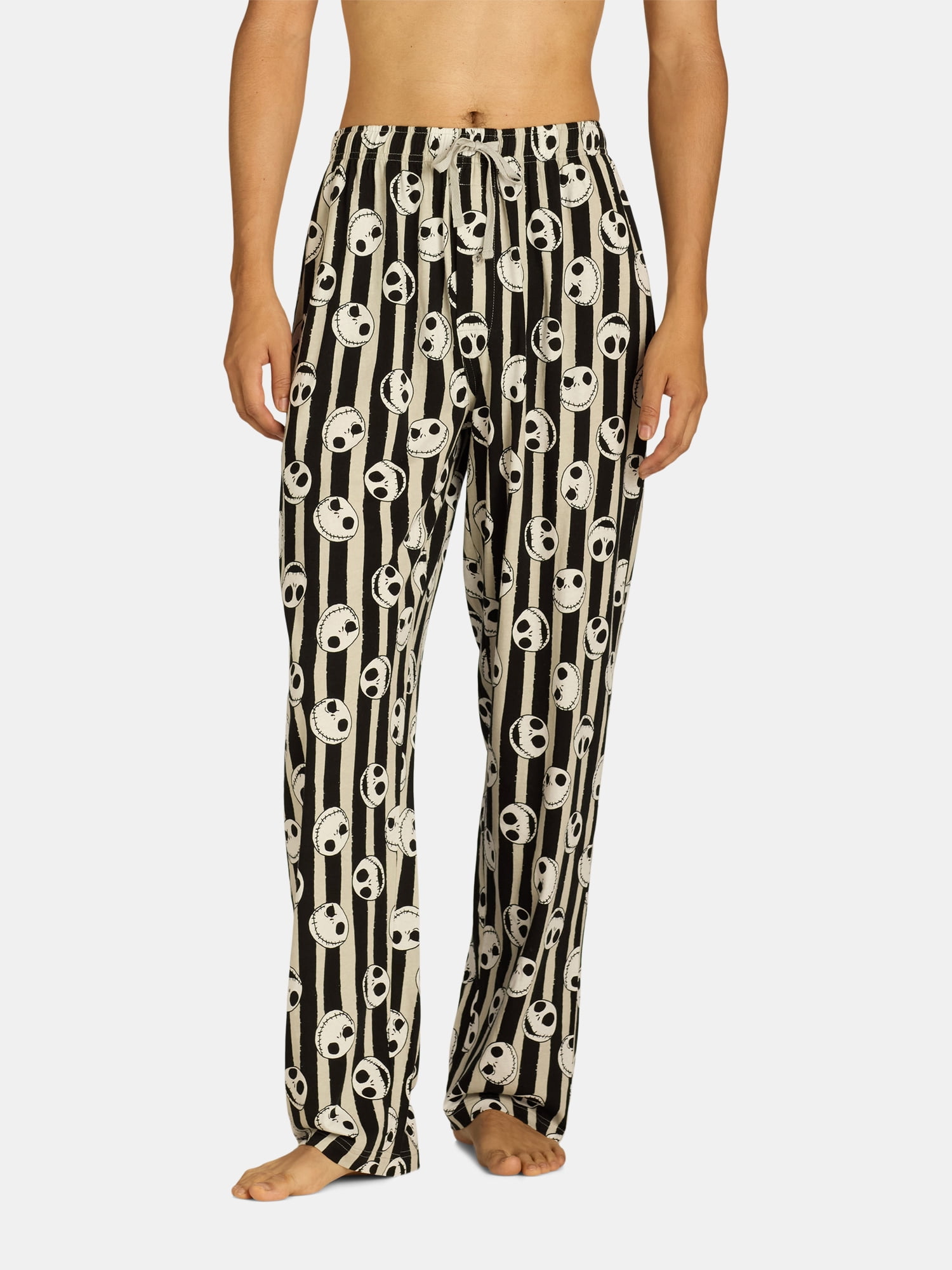 Disney Men's Nightmare Before Christmas Jack Skellington Knit Sleep Pants, Sizes S-XL