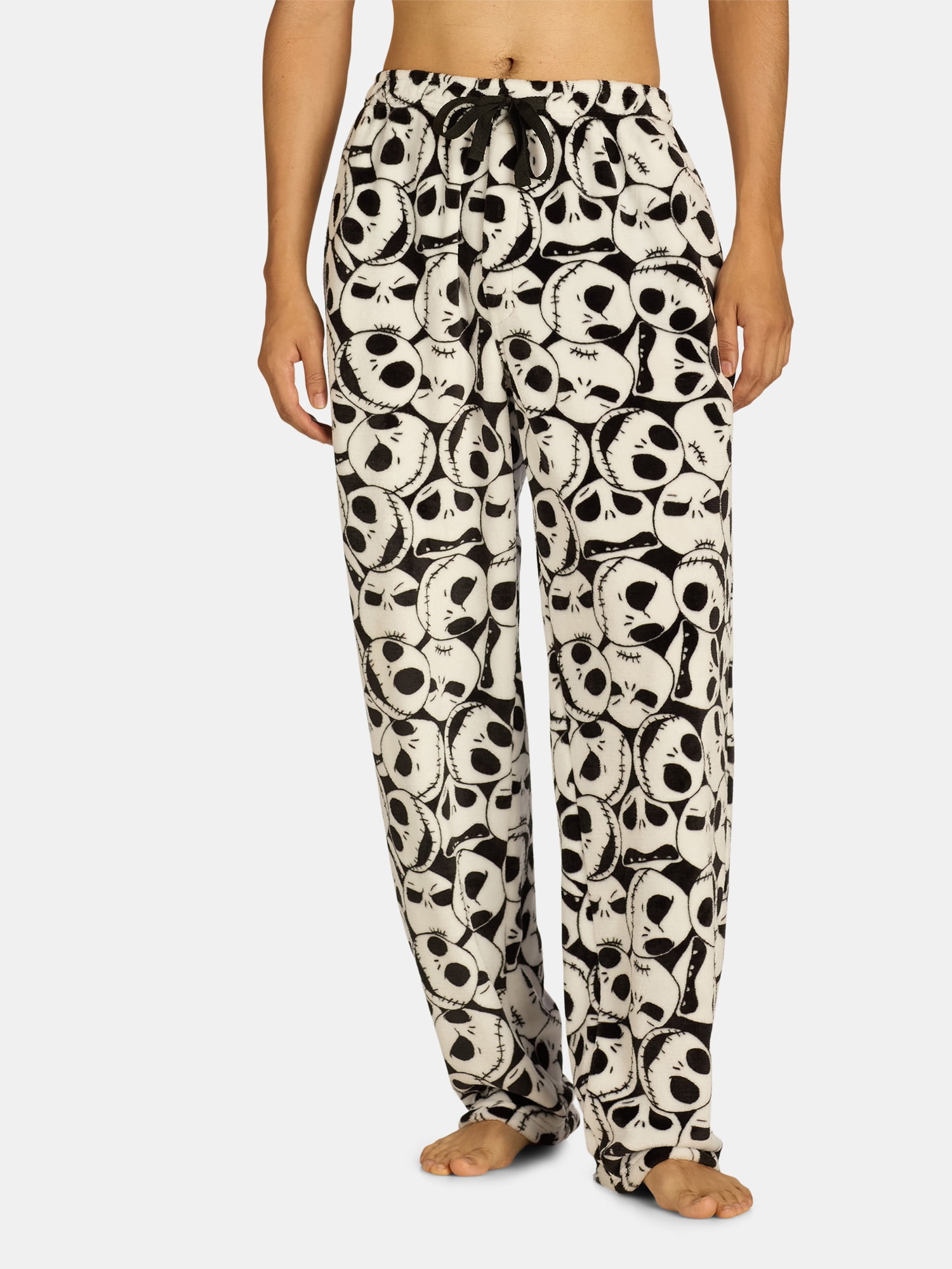 Disney Men's Nightmare Before Christmas Jack Skellington Superminky Sleep Pants, Sizes S-XL