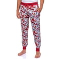 thumbnail image 1 of Disney Men's Snow White Allover Grumpy Warning Design Adult Lounge Sleep Pajama Pants, 1 of 5