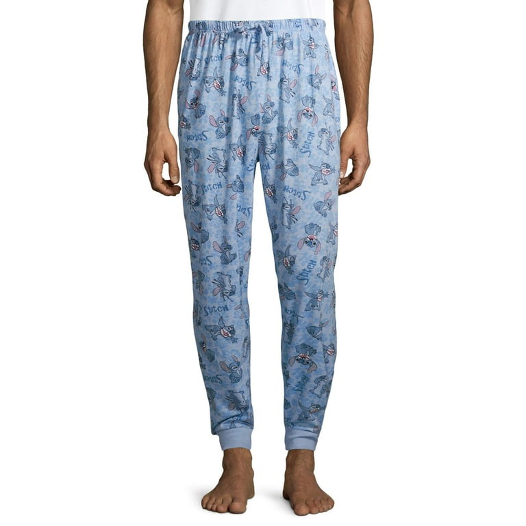 Disney Men's Stitch Jogger Pajama Pants 