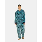 LILO & STITCH Disney Men's Stitch Superminky Pajamas Union Suit, Sizes S-XL