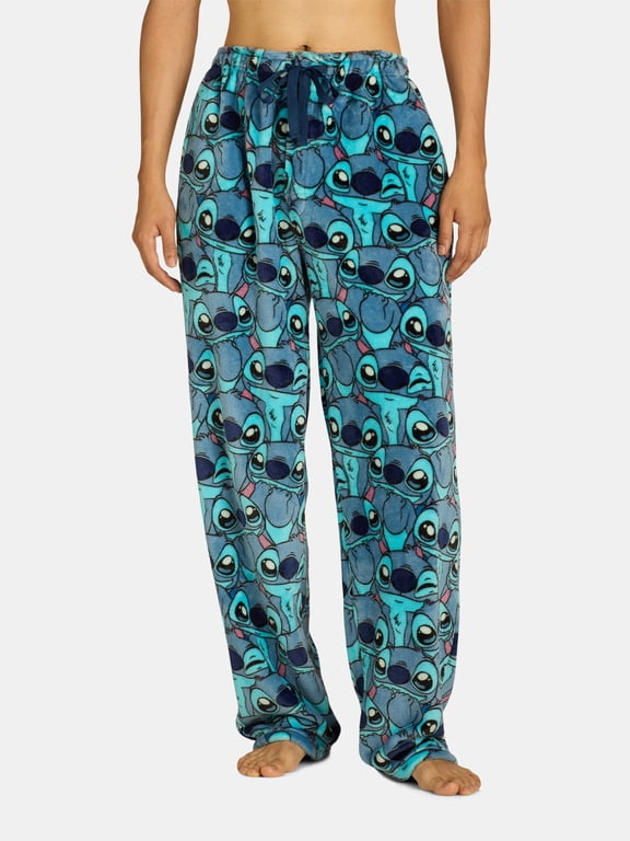Disney Men's Stitch Superminky Sleep Pants, Sizes S-XL