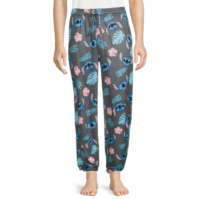 Disney Men’s Stitch Tropical Sleep Pants - Walmart.com