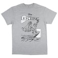 thumbnail image 1 of Disney Men's The Lion King Characters Pride Rock Outline Graphic T-Shirt, 1 of 5