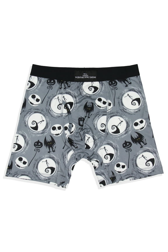 Disney Men's The Nightmare Before Christmas Jack Skellington Boxer Briefs