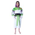 thumbnail image 1 of Disney Men's Toy Story Buzz Lightyear Costume Fleece Plush Robe Bathrobe, 1 of 7