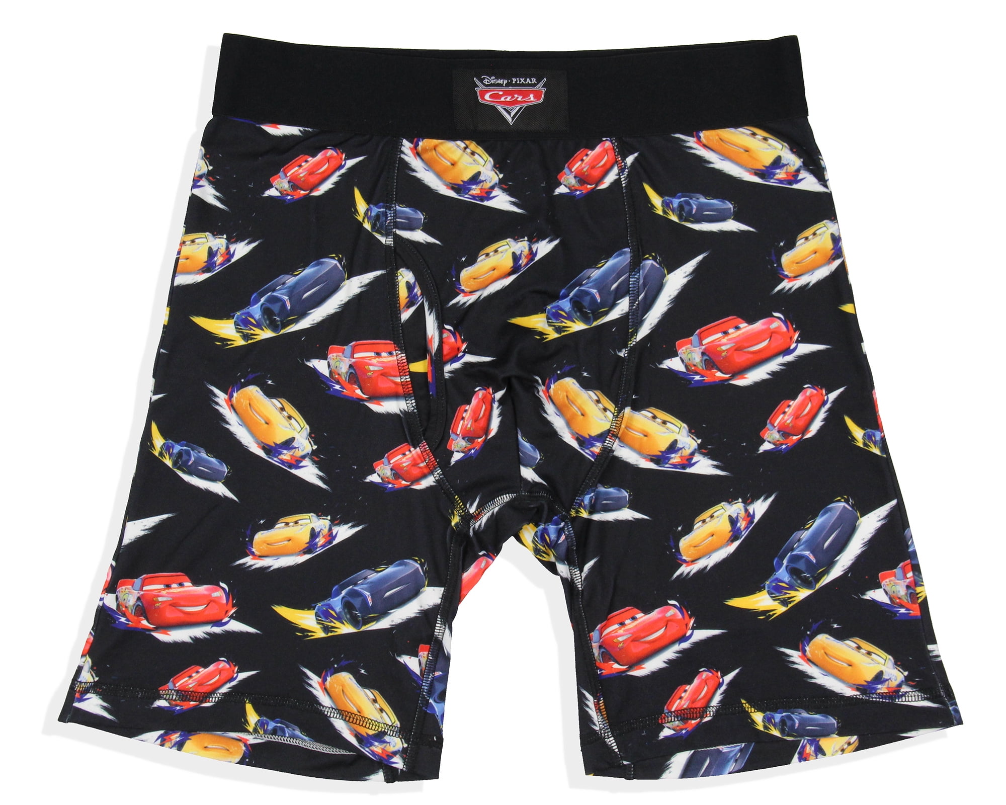 Disney Mens' Cars Lightning McQueen Tag-Free Boxers Underwear Boxer Briefs  (XXL) 