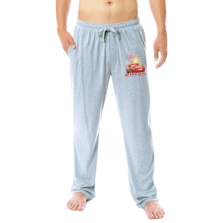 Disney Mens' Cars Movie Film Icons Characters Lightning McQueen Mater Sally  Carrera Luigi Sleep Pajama Pants : : Clothing, Shoes 