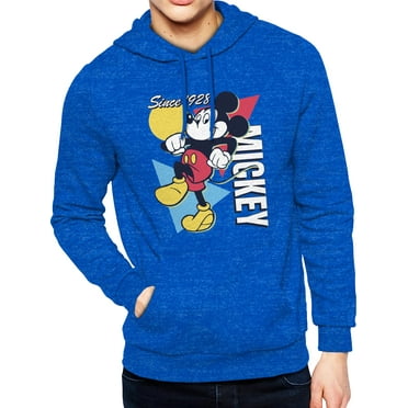 Disney, Mens Graphic Hoodie Sweatshirt, Mickey Retro, Sizes S-3XL