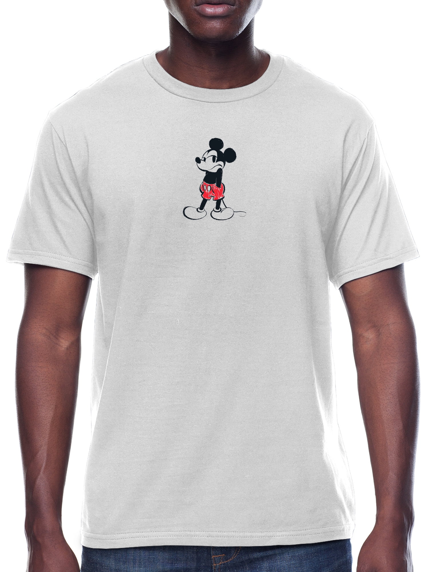 Disney, Mens Graphic Tee, Mickey Serious Look, Sizes S-3XL