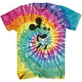 thumbnail image 1 of Disney Mens Mickey Mouse Shirt - Classic Mickey Mouse Tie Dye Tee Shirt - Mickey Mouse Tie Dye Wash Graphic T-Shirt, 1 of 5