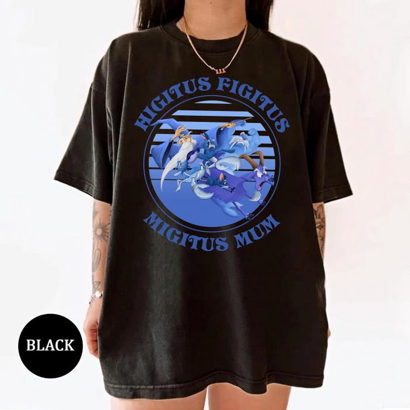 Disney Merlin Higitus Figitus Migitus Mum Retro Shirt, The Sword In The ...