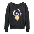 thumbnail image 1 of Disney - Merry And Bright Snow White - Women's Lightweight French Terry Long Sleeve Shirt, 1 of 5